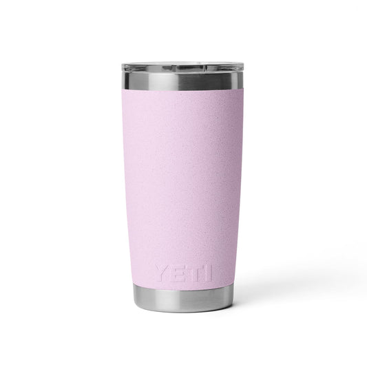 YETI Rambler 20 oz Tumbler, Stainless Steel, Vacuum Insulated with MagSlider Lid, Cherry Blossom